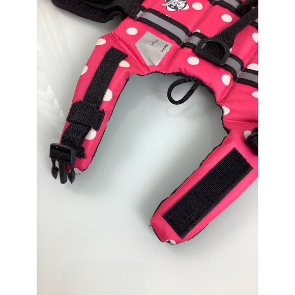 Paws Aboard Polka dots Life Jacket for Dog pink SZ XS NWOT - Picture 9 of 12